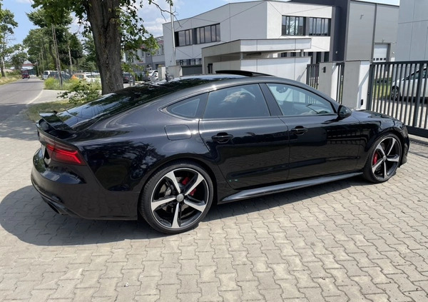 Audi RS7 cena 194000 przebieg: 69000, rok produkcji 2014 z Warszawa małe 277